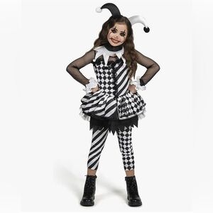 Spooktacular Creations Girls Clown Costume,Halloween Evil Clown Costume XL 12-14